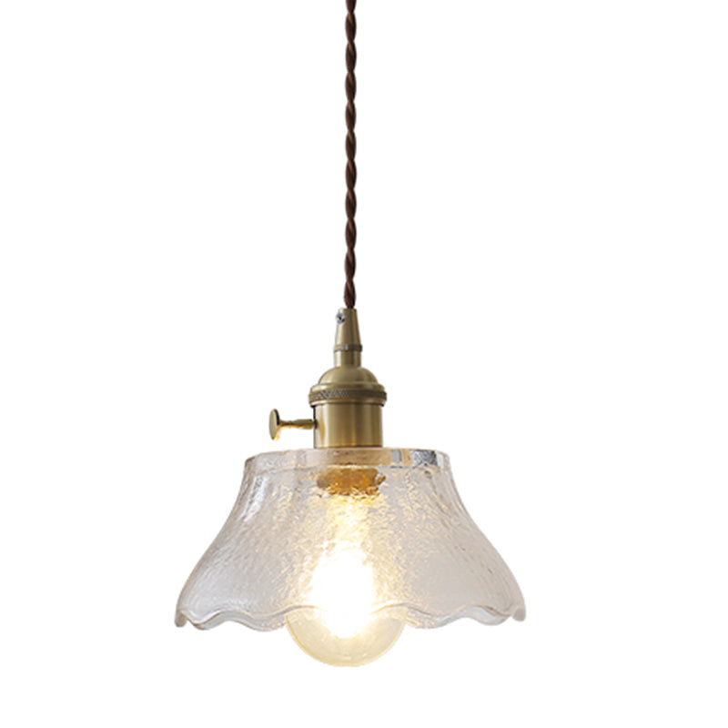 Glass de style moderne suspension d'éclairage de pendentif créatif