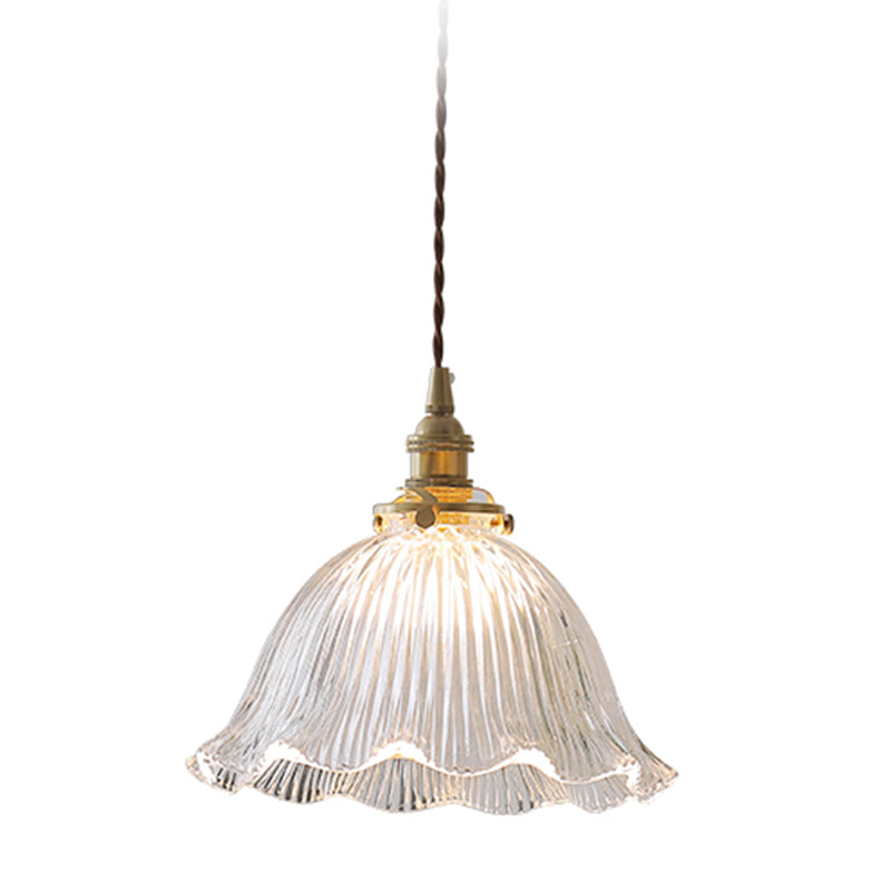 Glass de style moderne suspension d'éclairage de pendentif créatif