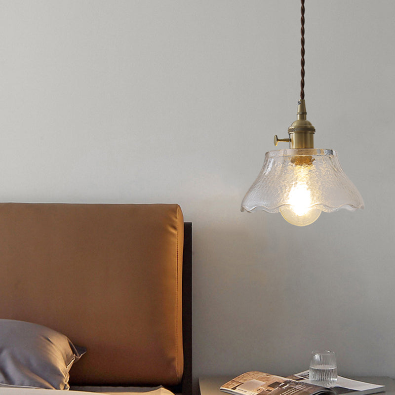 Glass de style moderne suspension d'éclairage de pendentif créatif