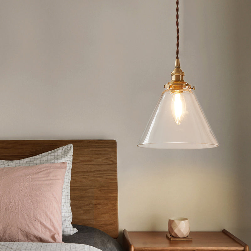 Glass de style moderne suspension d'éclairage de pendentif créatif