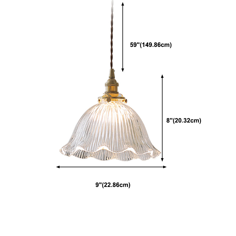 Glass de style moderne suspension d'éclairage de pendentif créatif