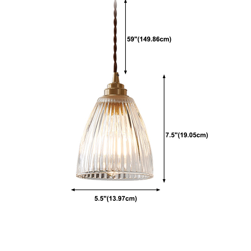 Modern Style Glass Hanging Light Creative Pendant Lighting Fixture