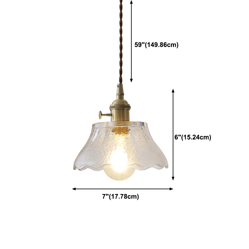 Glass de style moderne suspension d'éclairage de pendentif créatif