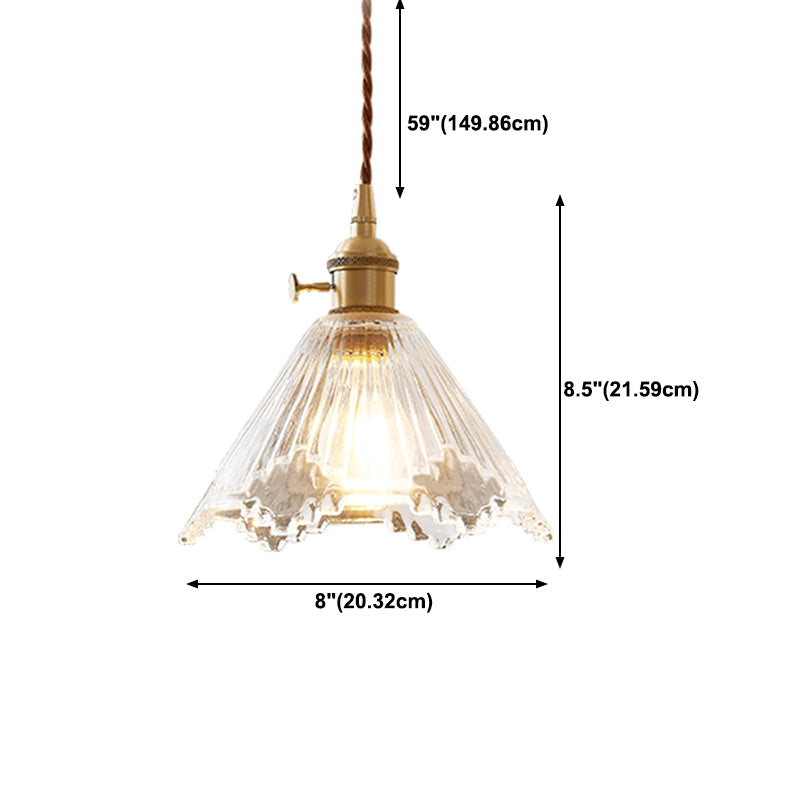 Glass de style moderne suspension d'éclairage de pendentif créatif