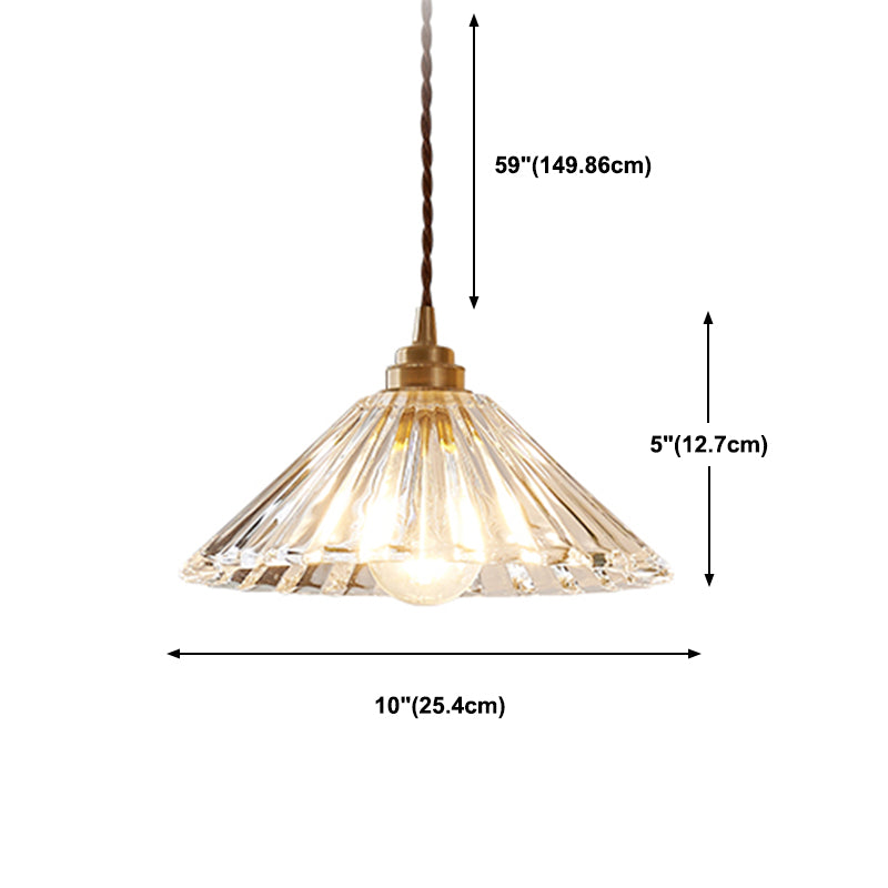 Modern Style Glass Hanging Light Creative Pendant Lighting Fixture