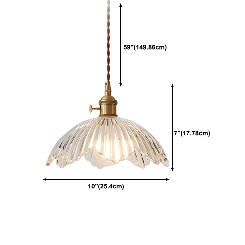 Glass de style moderne suspension d'éclairage de pendentif créatif