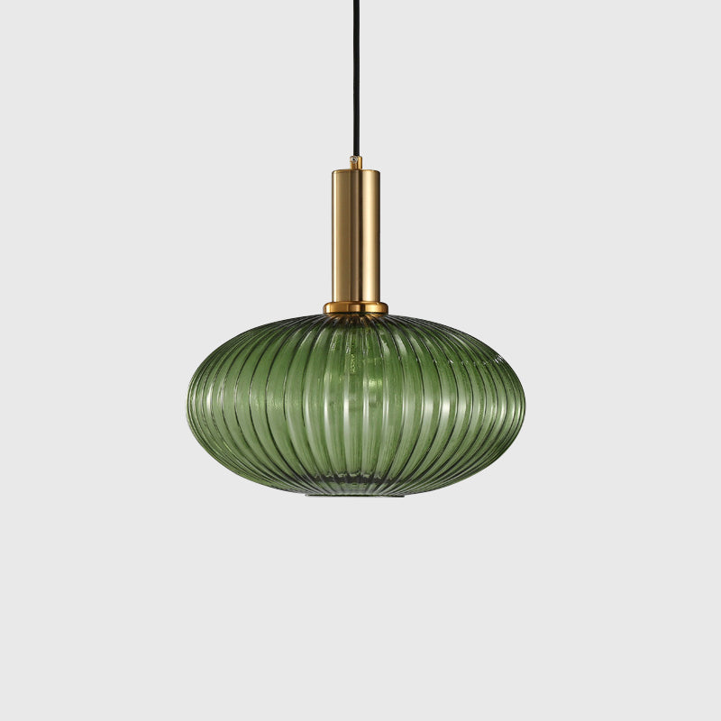 Modern Style Minimalist Hanging Light Glass Shade Pendant Lighting Fixture