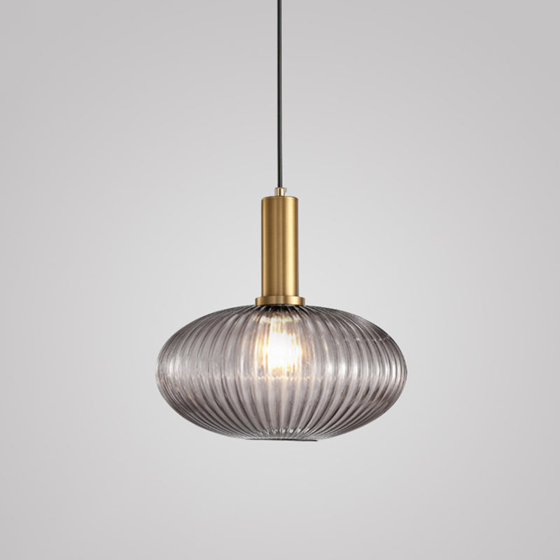 Modern Style Minimalist Hanging Light Glass Shade Pendant Lighting Fixture