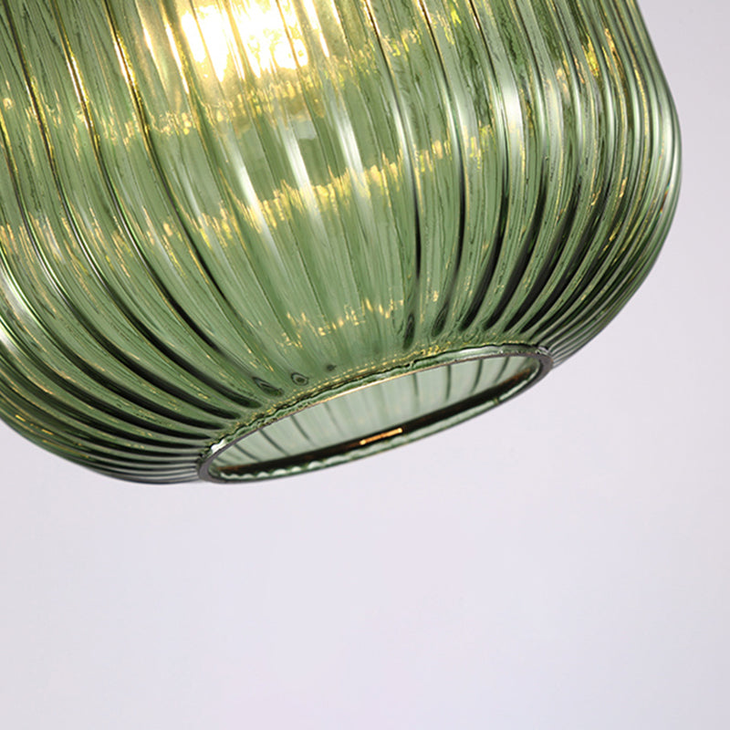Modern Style Minimalist Hanging Light Glass Shade Pendant Lighting Fixture