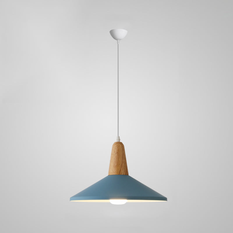 Metal Geometric Shape Hanging Light Nordic Macarons 1 Light Hanging Mount Lights