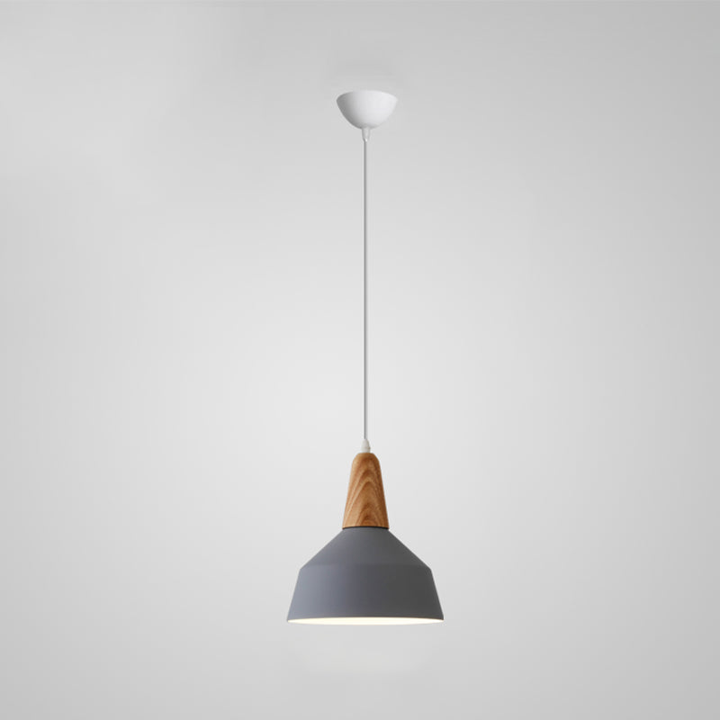 Metal Geometric Shape Hanging Light Nordic Macarons 1 Light Hanging Mount Lights