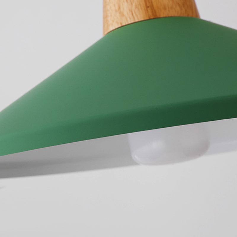 Metal Geometric Shape Hanging Light Nordic Macarons 1 Light Hanging Mount Lights