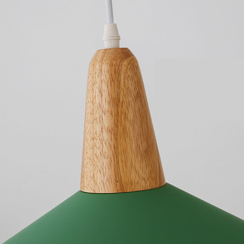 Metal Geometric Shape Hanging Light Nordic Macarons 1 Light Hanging Mount Lights