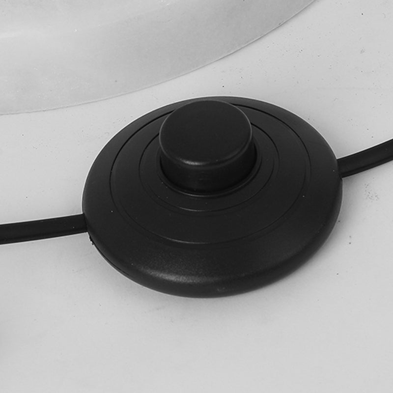 Hedendaags kleurrijke vloerlamp creatief vloerlicht met stofschaduw voor slaapkamer