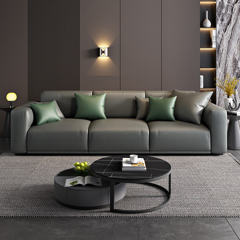 Stoff Wohnzimmer Quadrat Arm Standard Kissen zeitgenössische Sitzplätze