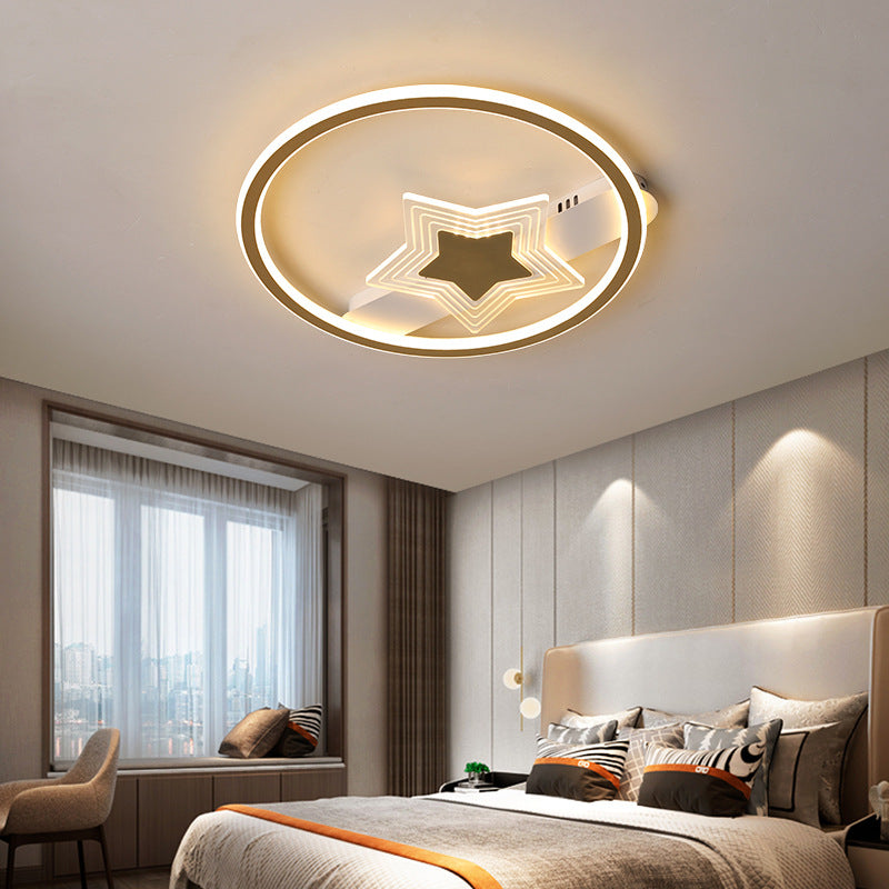 Lámparas modernas de lámparas de lavado de lavado 2 lámparas de montaje de descarga de luz 2 para dormitorio