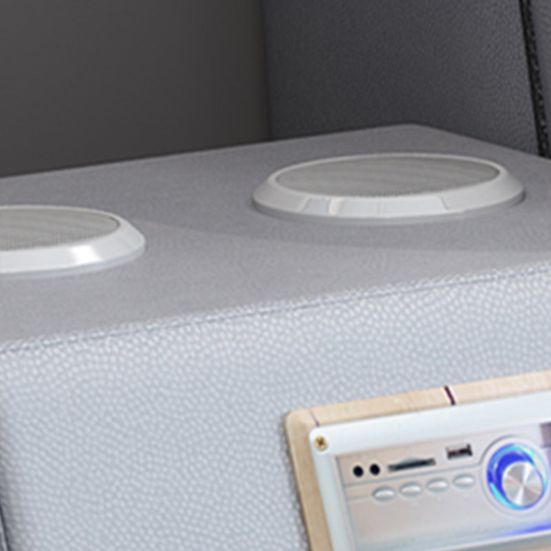 133.07" L x 70.86" W x 35.43" H Pillow Top Arm Sectional with Pillowed Back Cushions