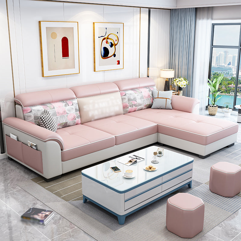 3-Seater L-Shape Right Hand Facing Storage Sectional Sofa with Chaise