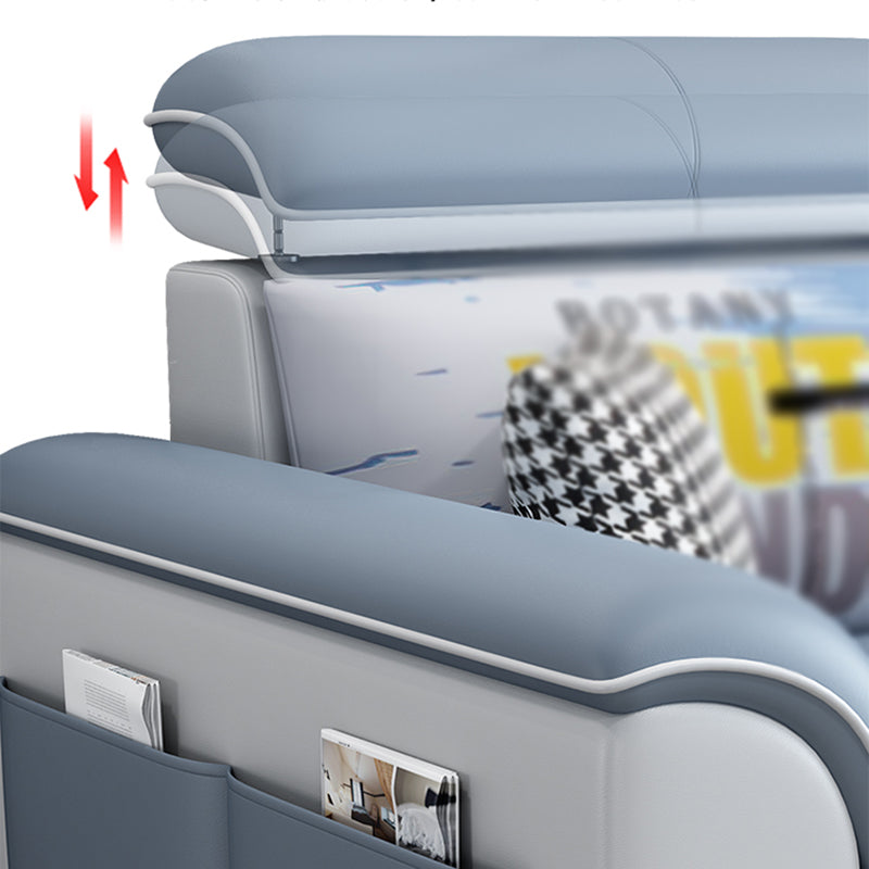 3-Seater L-Shape Right Hand Facing Storage Sectional Sofa with Chaise