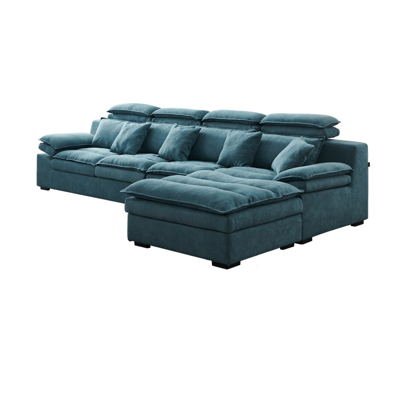Modern Modular Reversible Sectional with High Back for Apartment