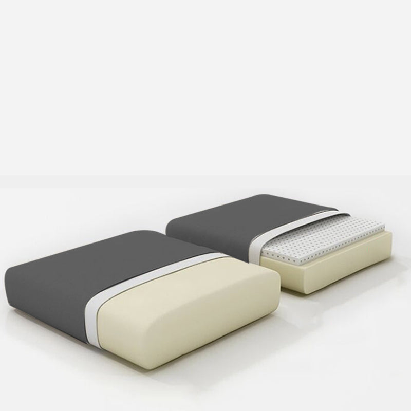 Faux Leather Contemporary Beige Sofa/Sectional for Living Room