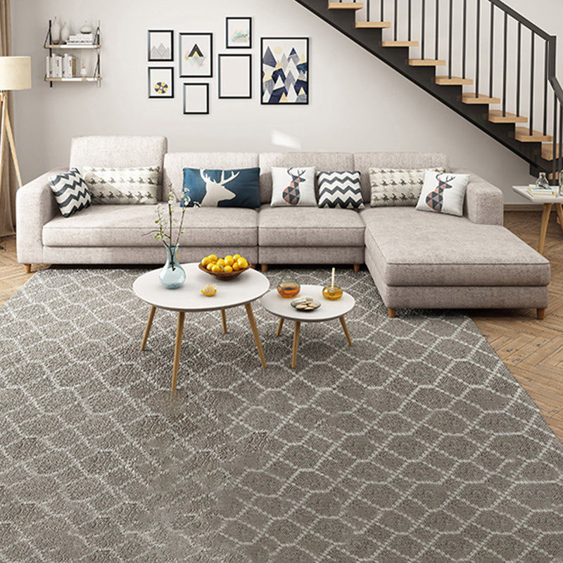 Faux Leather Contemporary Modular Sectional for Four People with Storage