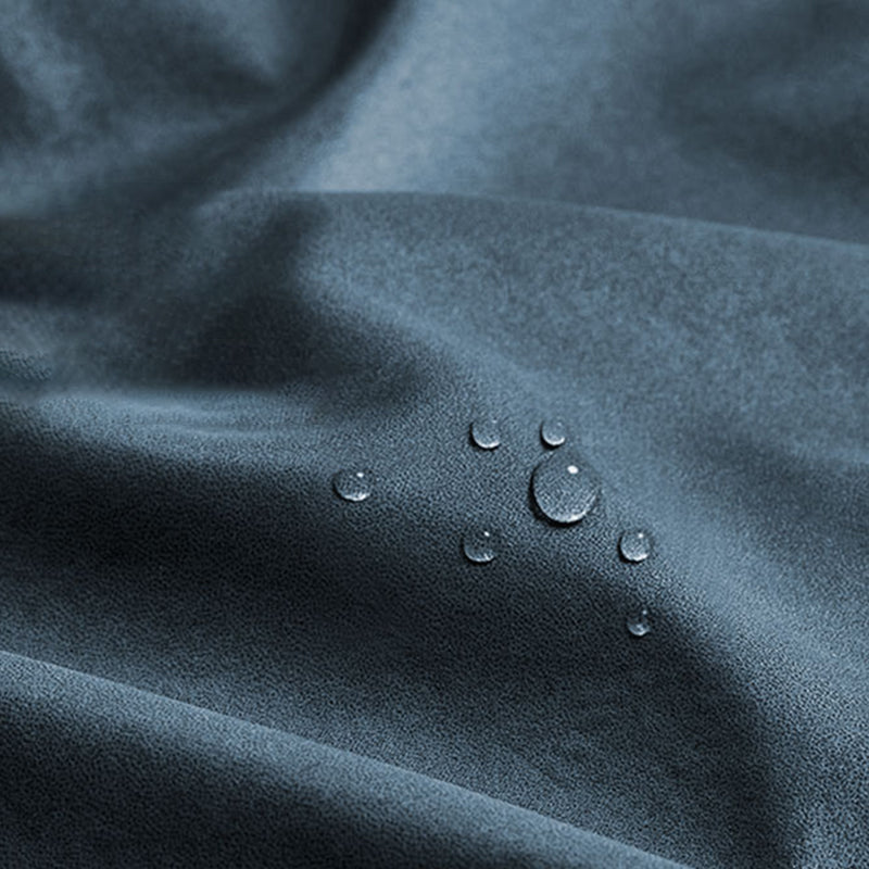 Square Arm Pillowed Back Cushions 4-Seater Sectional Sofa with Chaise