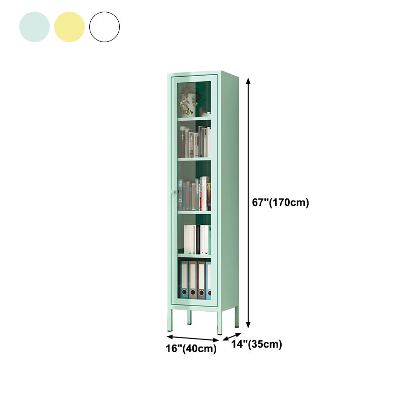 13.78 "W BOOKCASE SCANDINAVIAN STIJL Splank BOEKKAST VOOR HUIS EN ONDERKOOD MET DEUR