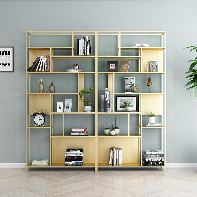 11.81 "W Bookcase in stile industriale Open Back Bookcase per Study Room