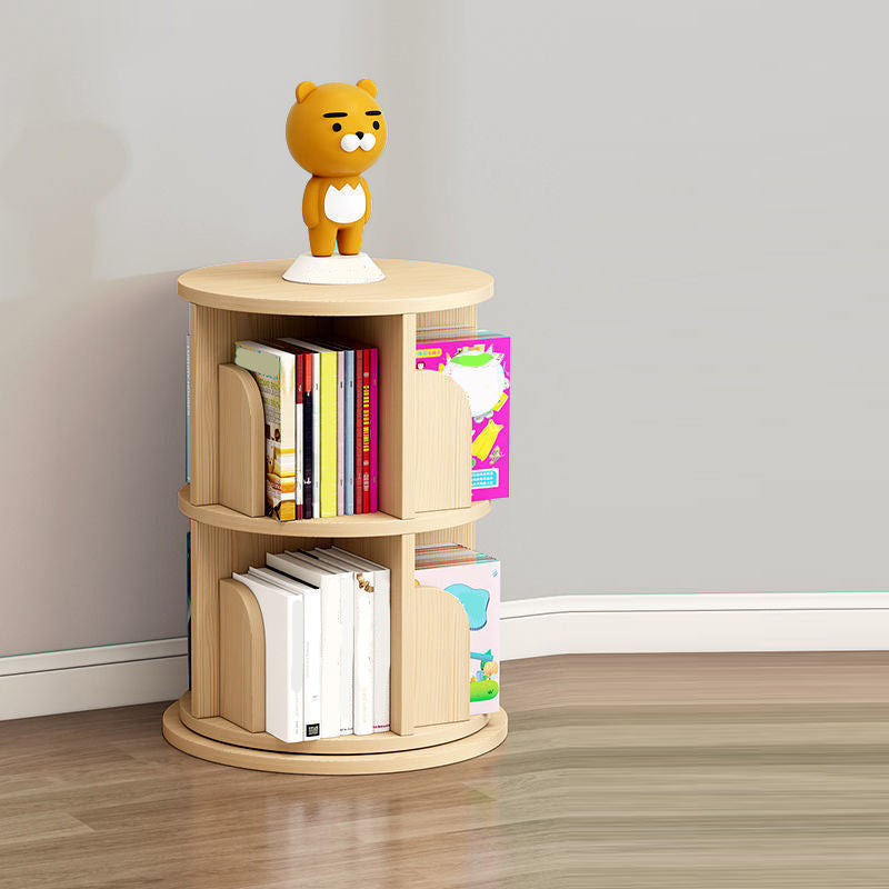 Libreria in stile scandinavo libreria chiusa in legno massiccio per la sala da studio per ufficio a casa