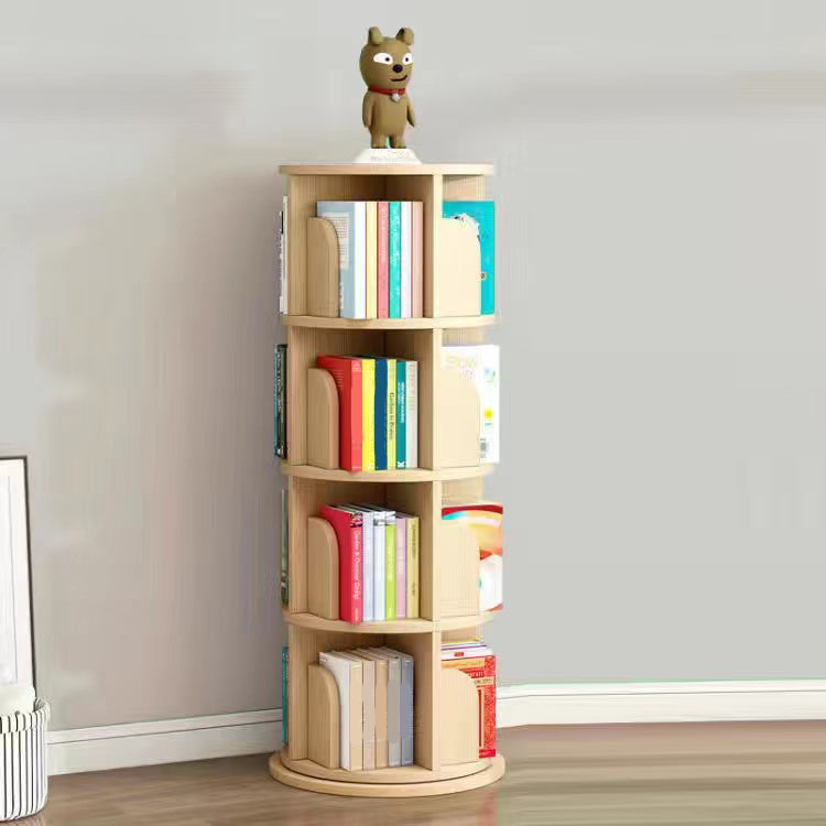 Libreria in stile scandinavo libreria chiusa in legno massiccio per la sala da studio per ufficio a casa