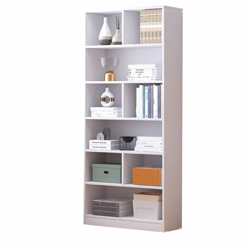 Scandinavian Style Bookshelf Engineered Wood Bookcase for Home Office Study Room