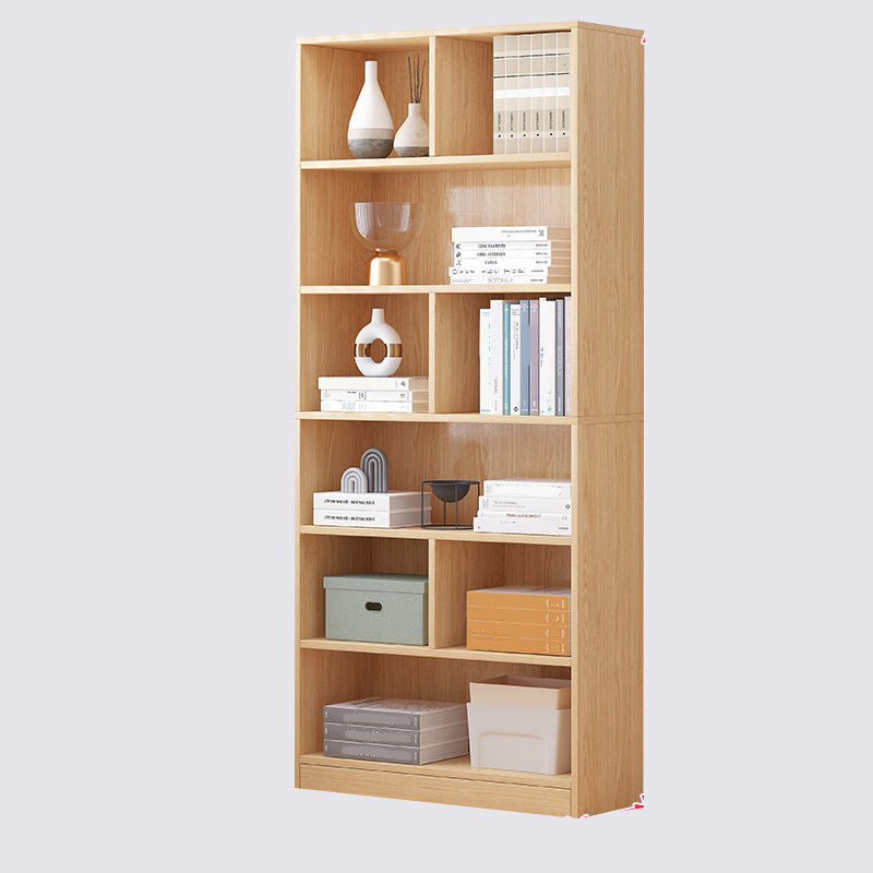 Scandinavian Style Bookshelf Engineered Wood Bookcase for Home Office Study Room