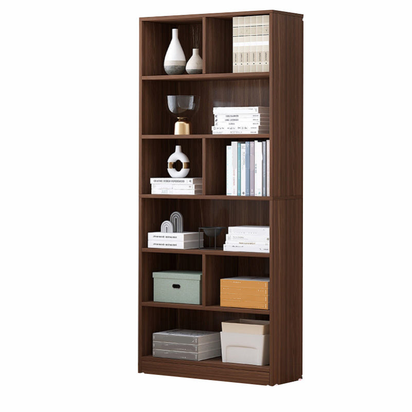Scandinavian Style Bookshelf Engineered Wood Bookcase for Home Office Study Room