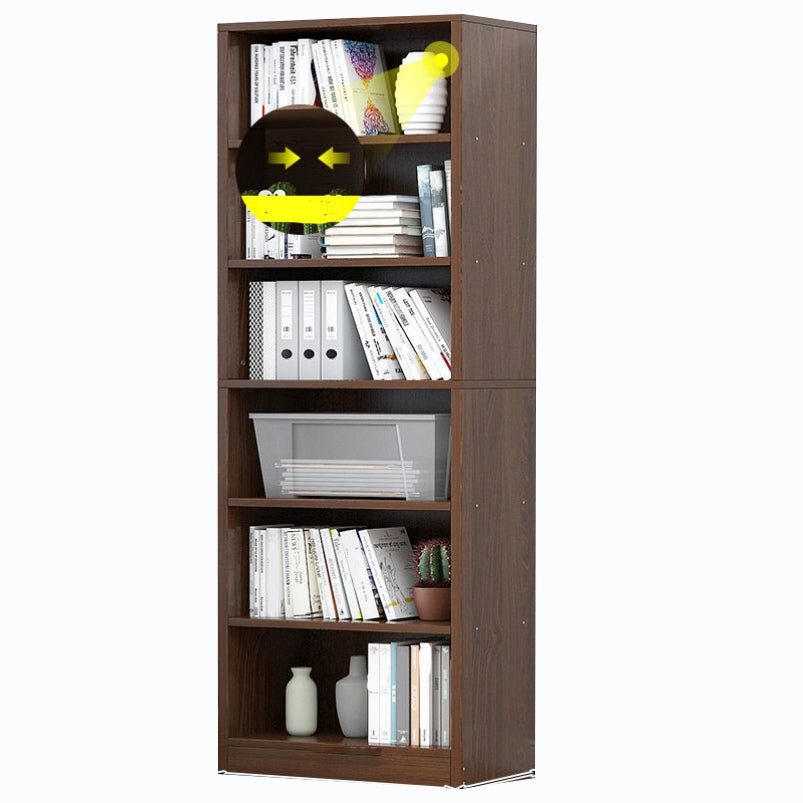 Scandinavian Style Bookshelf Engineered Wood Bookcase for Home Office Study Room