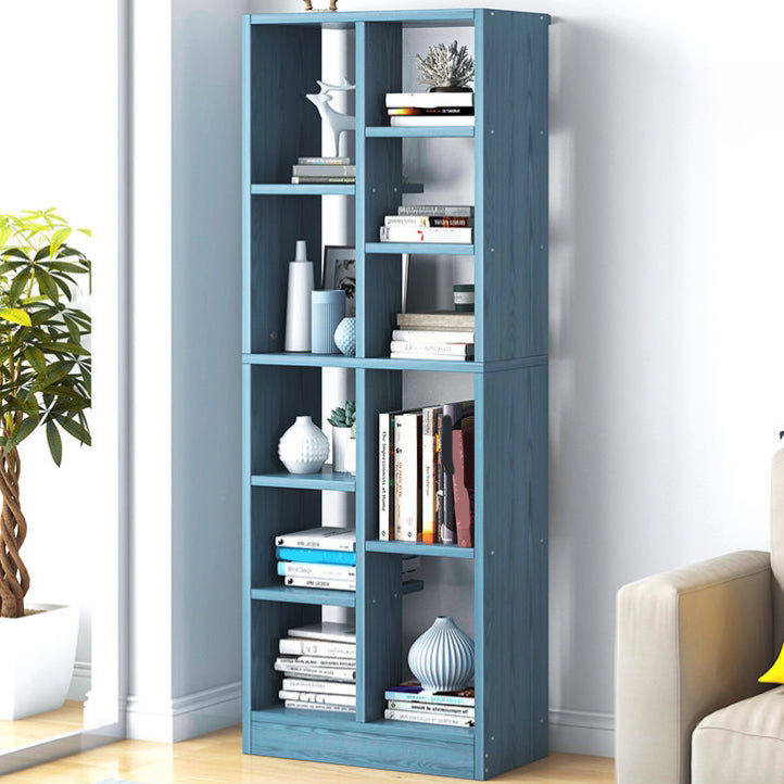 Scandinavian Style Bookshelf Engineered Wood Bookcase for Home Office Study Room
