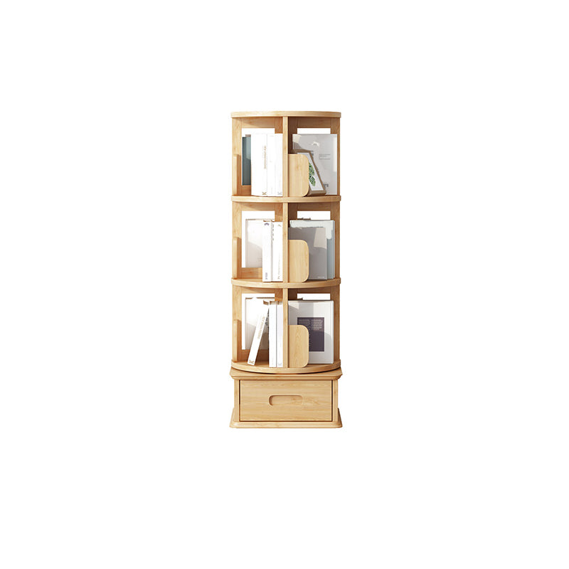 Scandinavian Style Bookshelf Open Back Bookcase for Home and Office Study Room