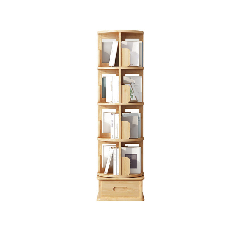 Scandinavian Style Bookshelf Open Back Bookcase for Home and Office Study Room