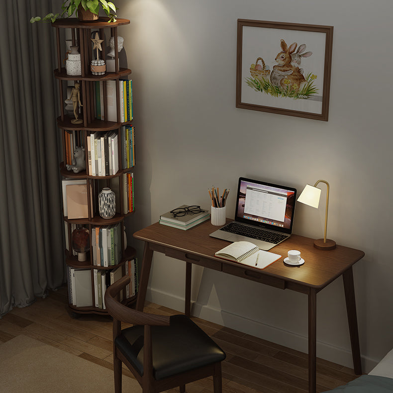 Scandinavian Style Bookshelf Open Back Bookcase for Home and Office Study Room