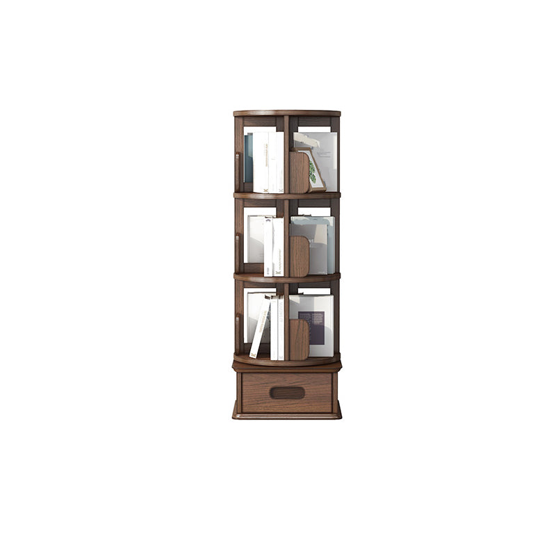 Scandinavian Style Bookshelf Open Back Bookcase for Home and Office Study Room