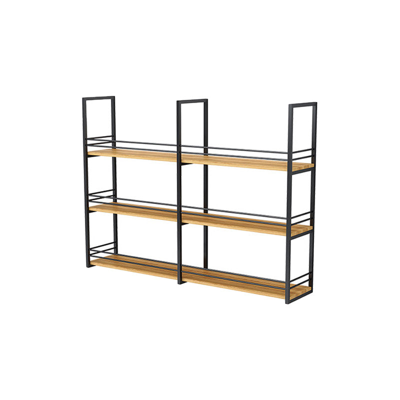 11.81"W Bookshelf Industrial Style Wall Mounted Bookcase for Home Office
