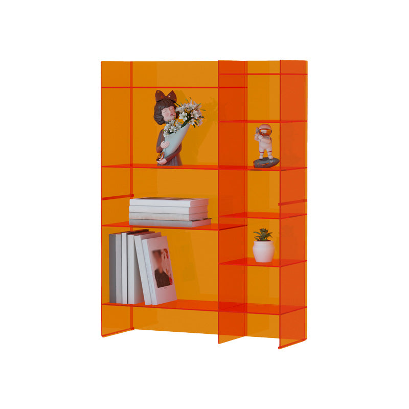 Libreria in stile scandinavo chiuso per l'ufficio di casa