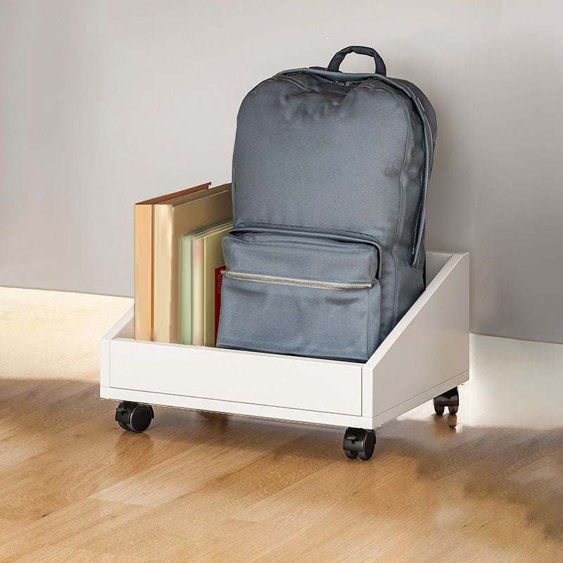 Modern Style Bookshelf Home Holzregalbuchhandel mit Zaubererrädern