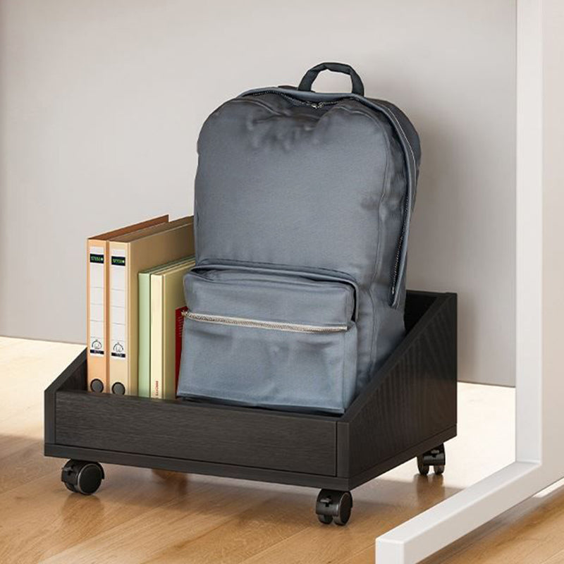 Modern Style Bookshelf Home Holzregalbuchhandel mit Zaubererrädern