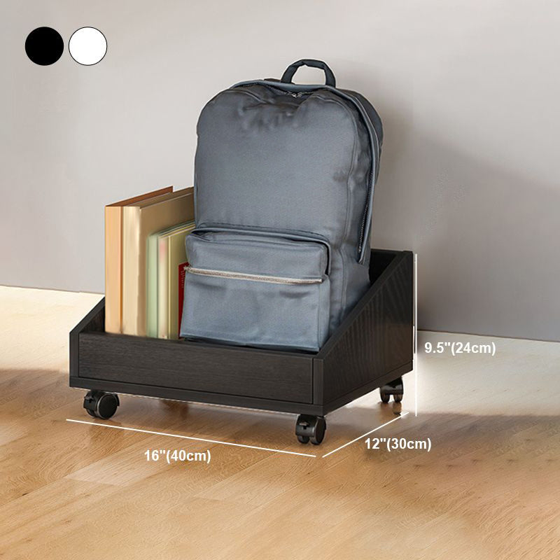 Modern Style Bookshelf Home Holzregalbuchhandel mit Zaubererrädern