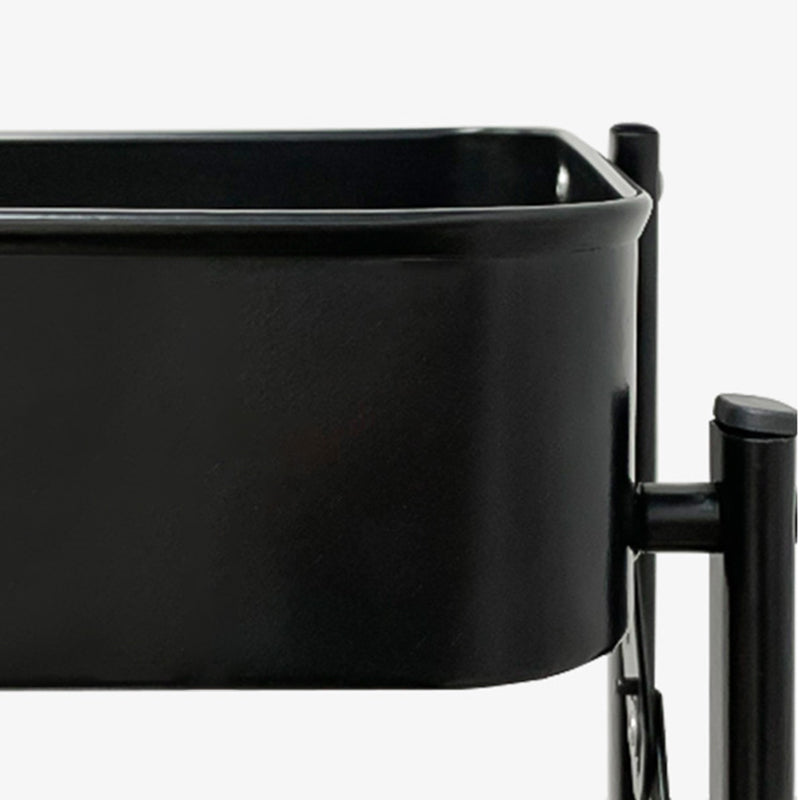 Moderner Stil 3-Shelf-Bücherregal 17.83 "l vertikales Regalbuch mit Zaubererrädern