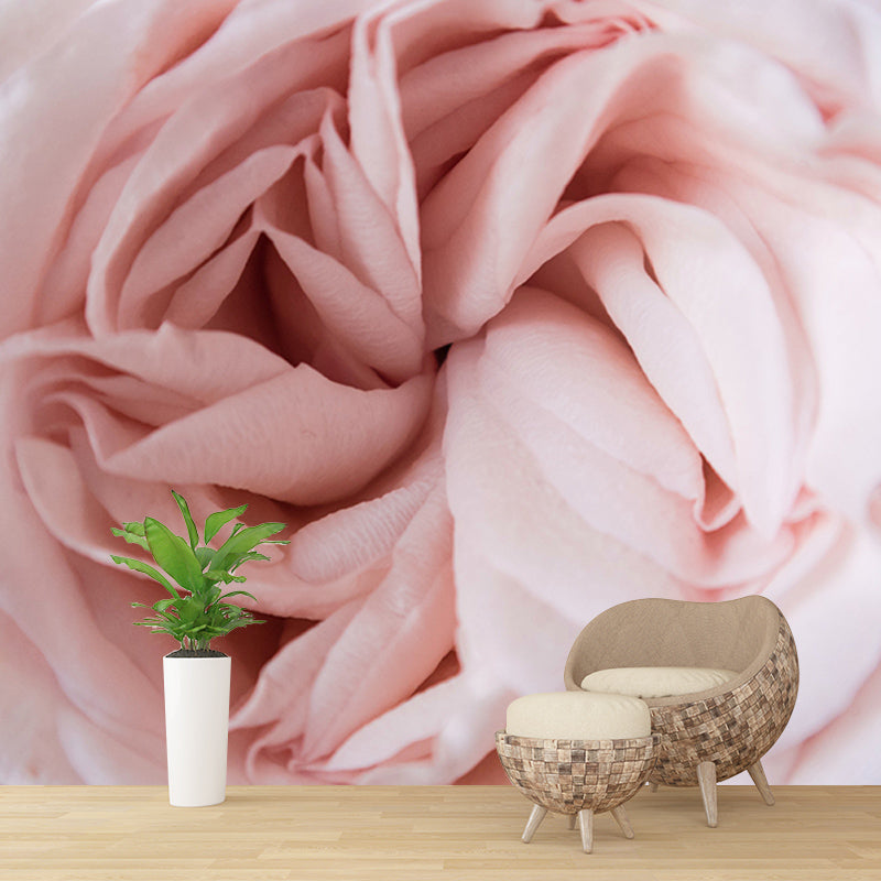 Modern Photography Mural Wallpaper Elegant Rose Indoor Wall Mural