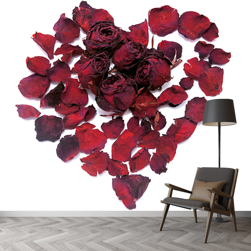 Photography Environment Friendly Mural Wallpaper Beautiful Roses Bedroom Wall Mural