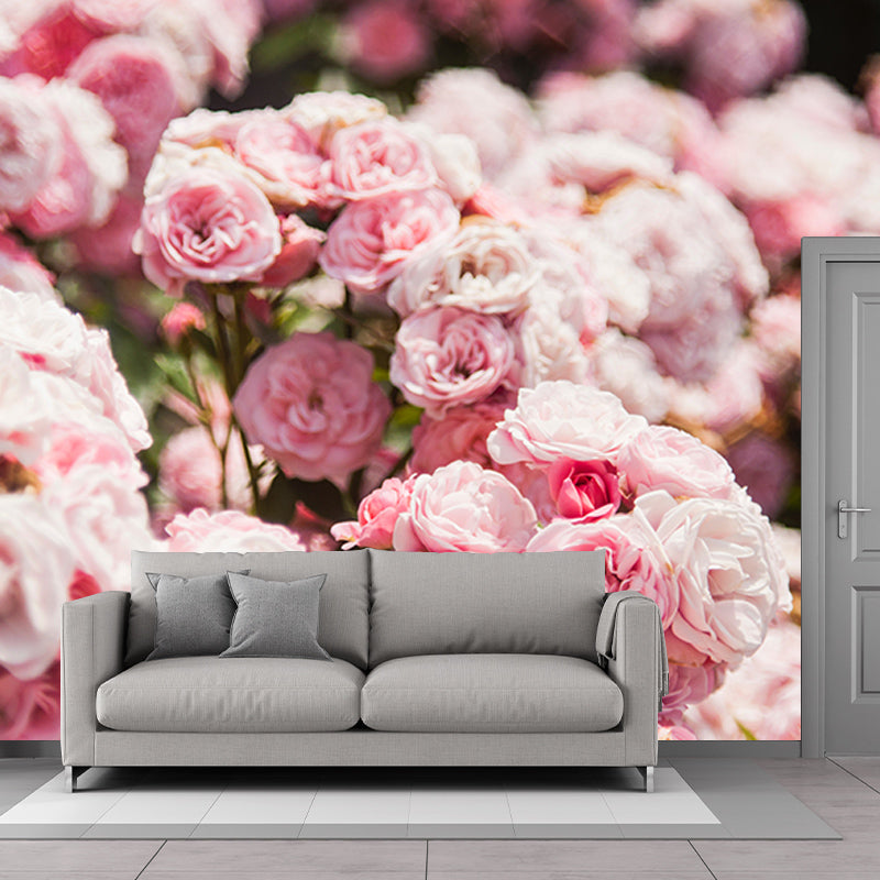 Environmental Wall Mural Wallpaper Beautiful Roses Living Room Wall Mural