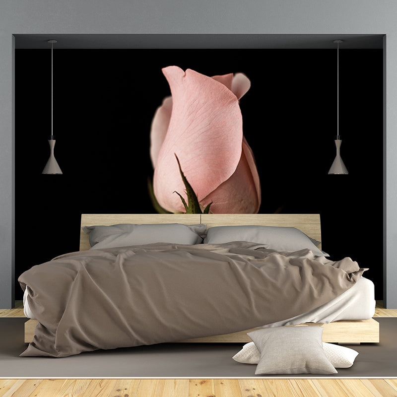 Modern Style Wall Mural Wallpaper Beautiful Roses Bedroom Wall Mural
